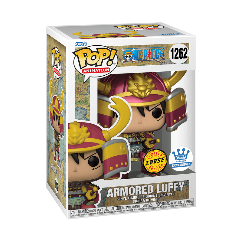 Funko Pop! One Piece - Armored Luffy (Metallic Chase) #1262