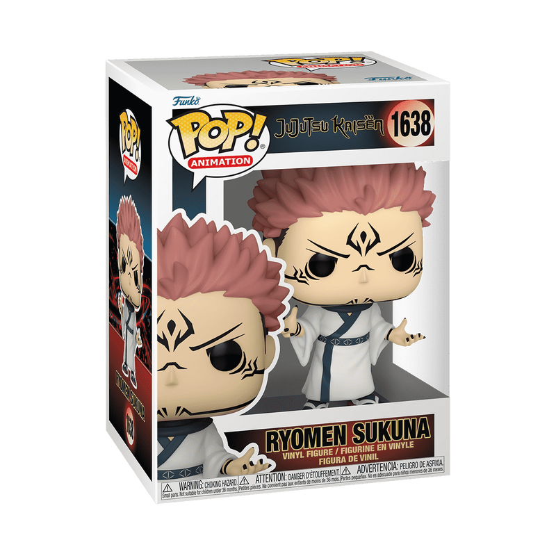 Funko Pop! Ryomen Sukuna in Kimono #1638 – Jujutsu Kaisen