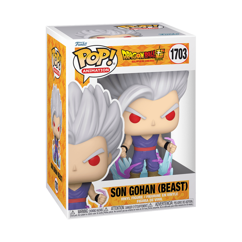 Funko Pop! Son Gohan Beast #1703 – Dragon Ball Super: Super Hero