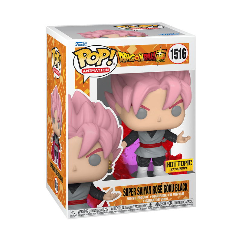 Funko Pop! Super Saiyan Rosé Goku Black #1516 – Dragon Ball Super (Hot Topic Exclusive)