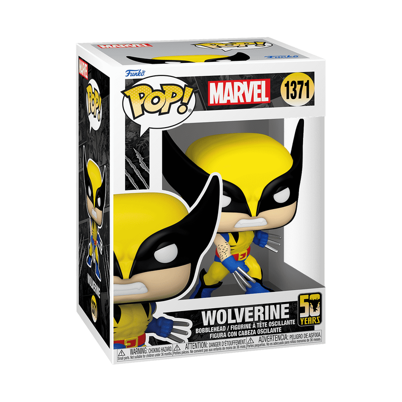 Funko Pop! Wolverine 50th Anniversary #1371 – Marvel